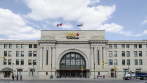 Winnipeg’s Union Station, which is to undergo $25 million plus renovation work.