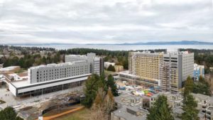 In addition to contributing to Passive House performance goals, stone wool was selected for the University of Victoria (UVic) student complex due to its ability to enhance life safety through fire resilience (non-combustible), achieve excellent moisture management (vapour permeable with high drying potential), and bolster long-term durability.