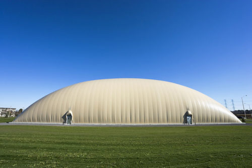 sports air dome exterior