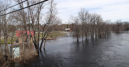 hutment affected by flood